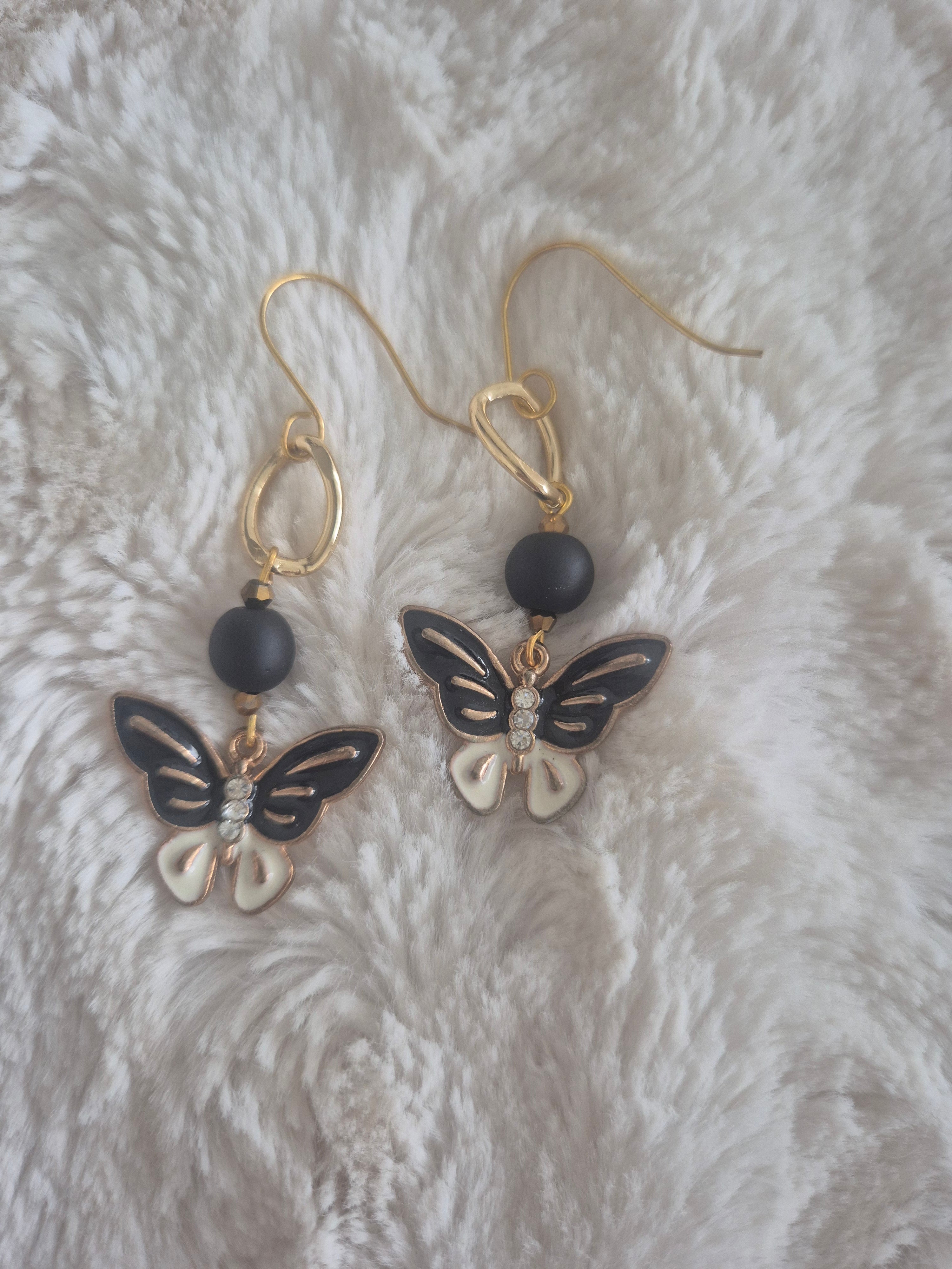 Butterfly earings