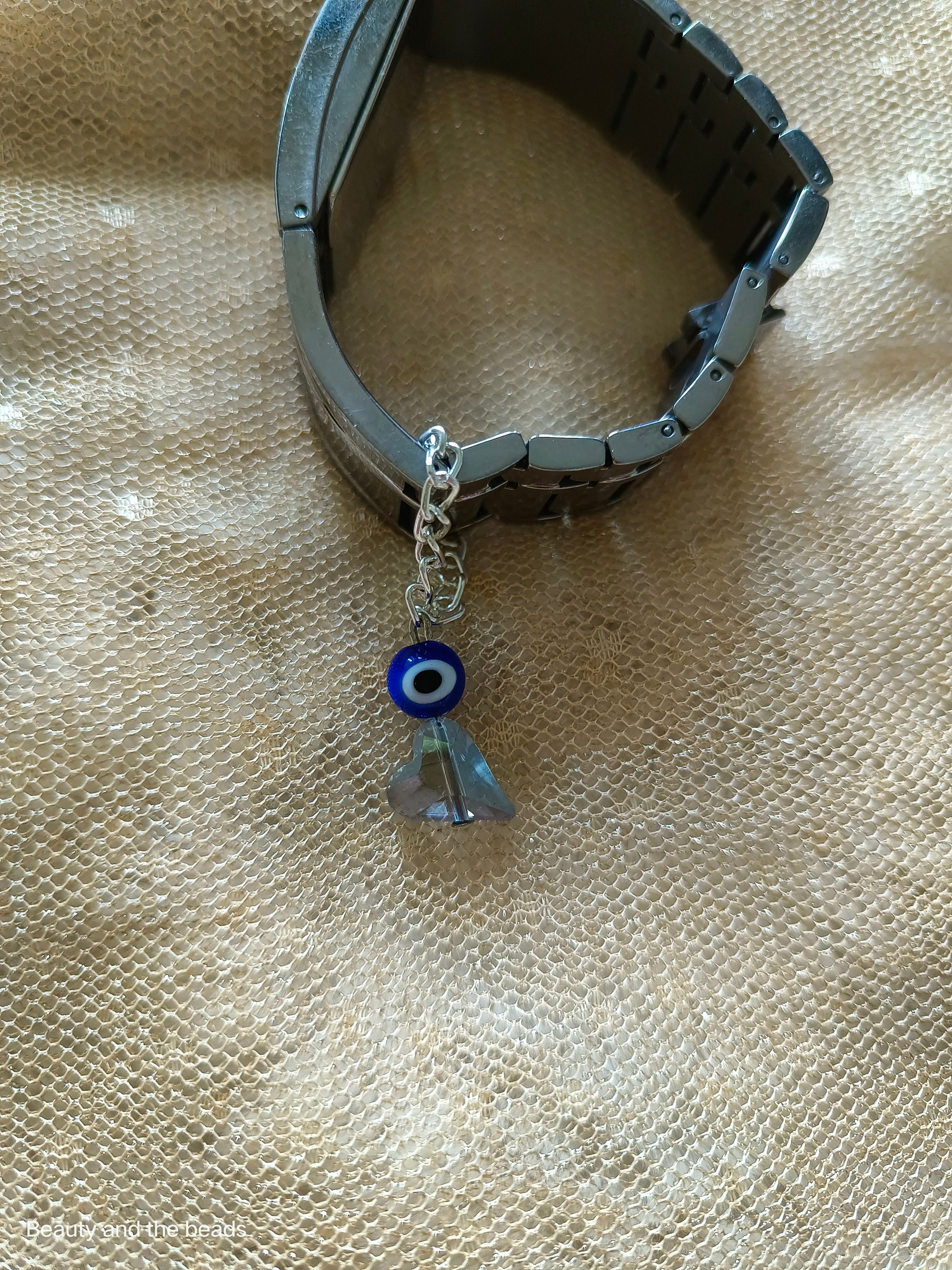 Crystal watch charms set