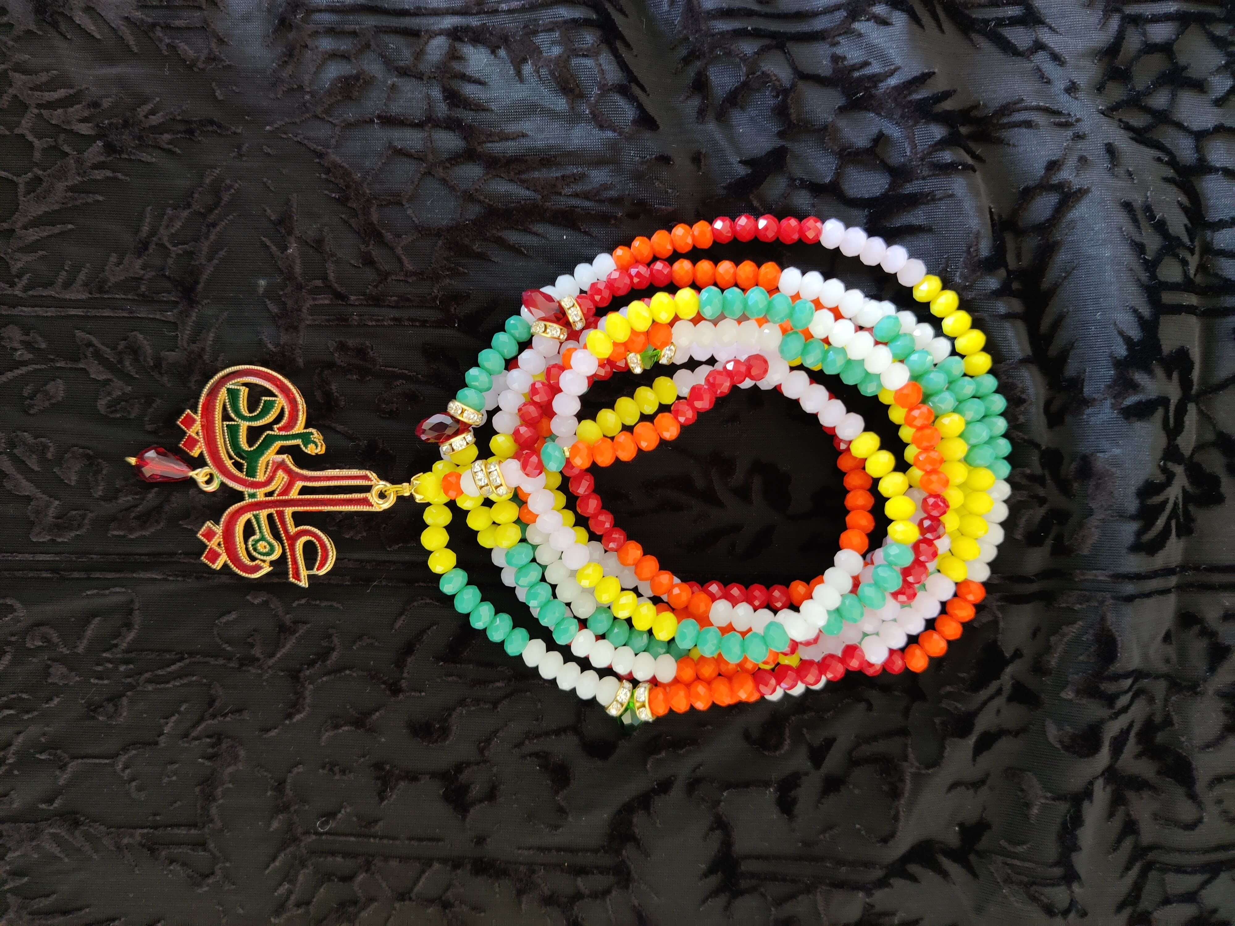 500 dana cut crystal tasbi